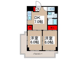 クア－ト並木の物件間取画像